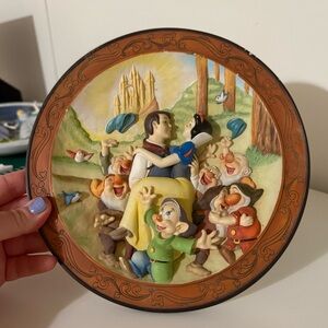 Disney’s 1937 Snow White Animated Classics 3D Plate